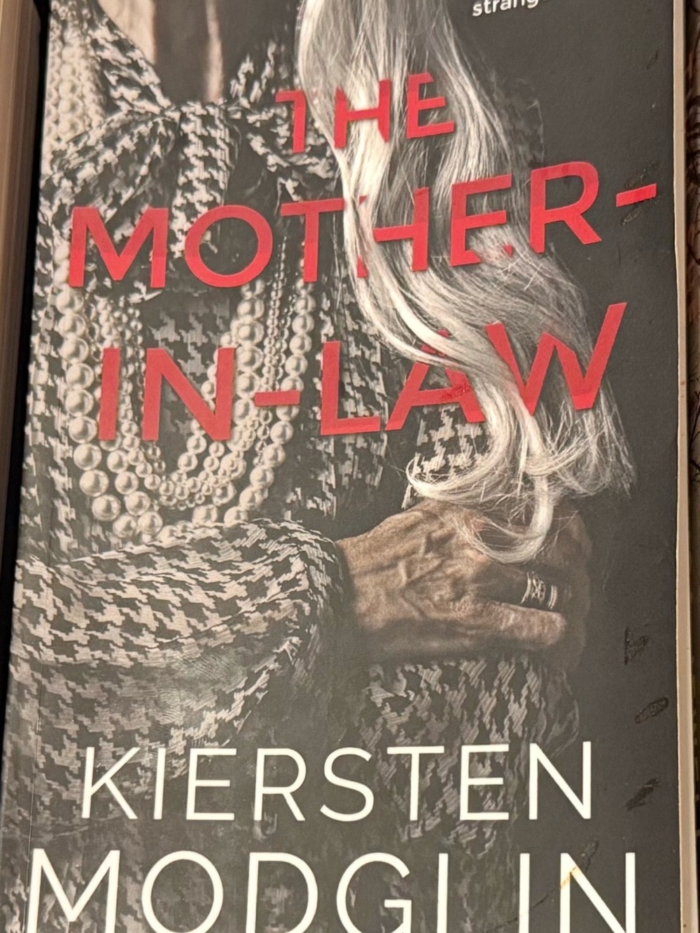 The Mother-in-Law by Kiersten Modglin - Black & Red Cover